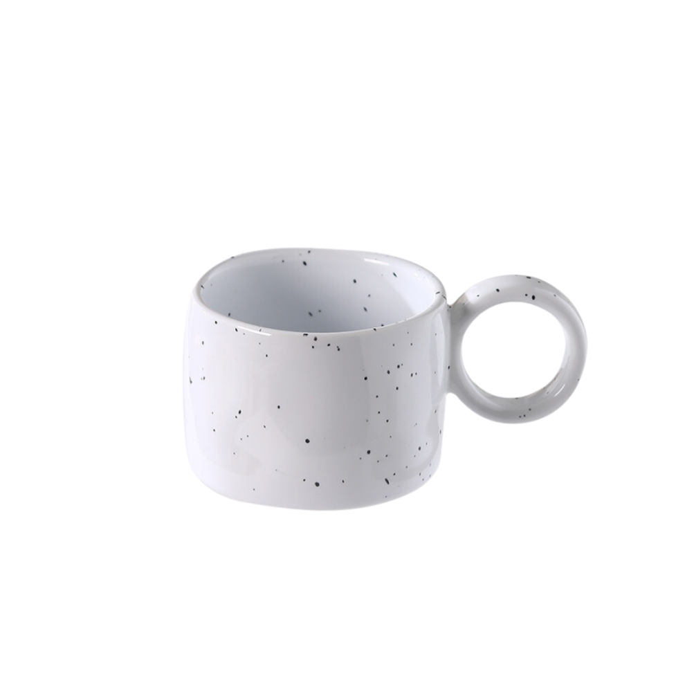 Tasse Pac-Man En Céramique - Jeu Vidéo Rétro - Blanche, Compatible Micro-ondes