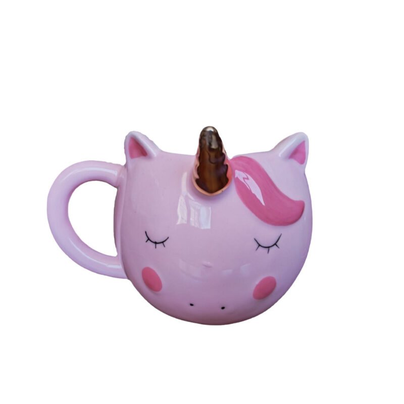 tasse licorne rose